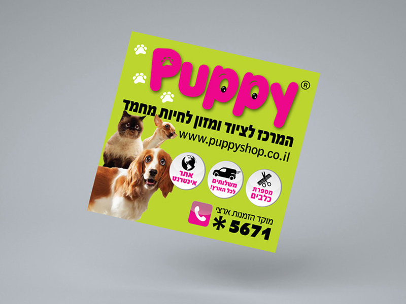 Puppy - כרטיס ביקור